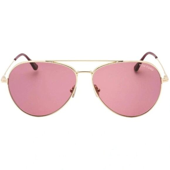 New Authentic Tom Ford Dashel FT0996/S 32Y Aviator Sunglasses - Picture 2 of 3